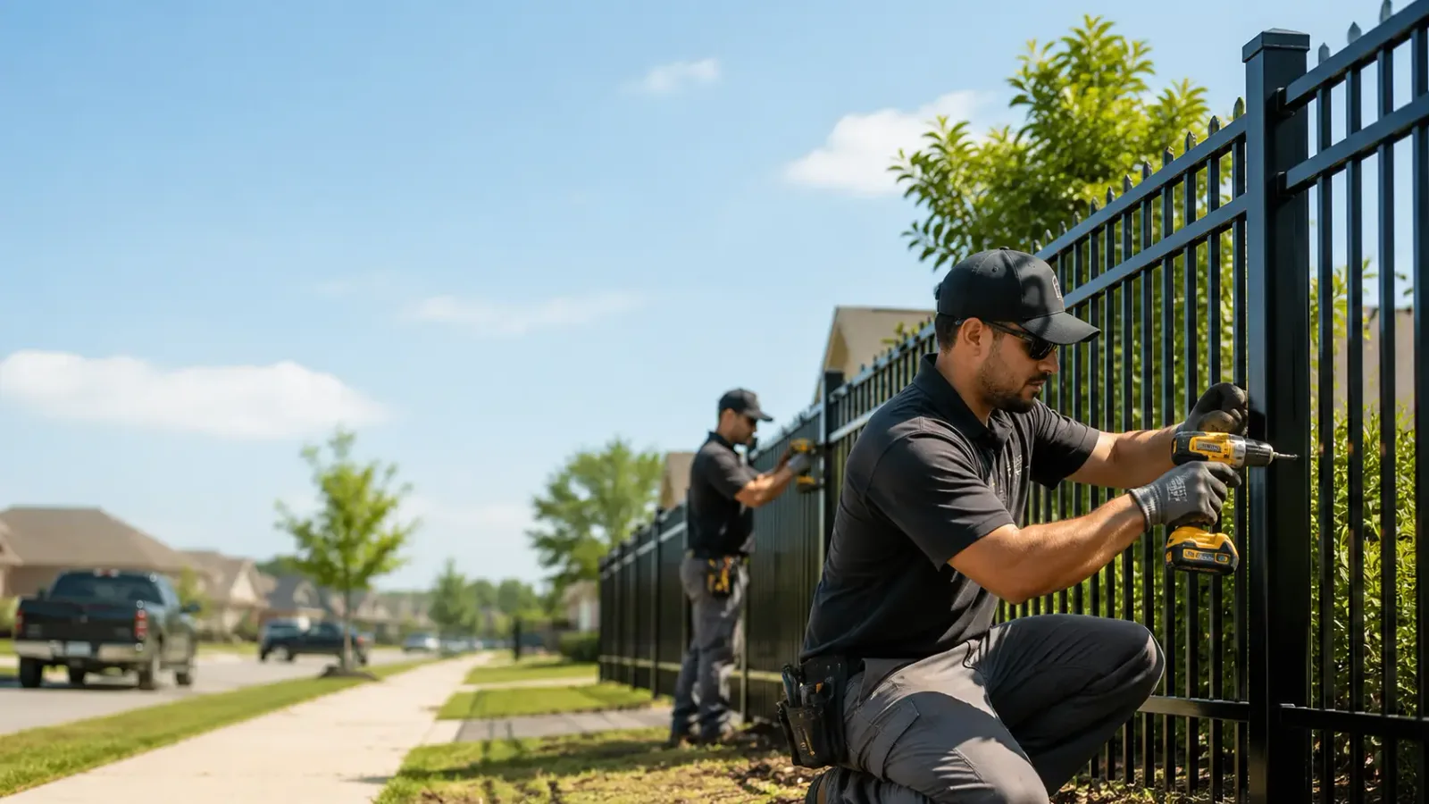 Metal Fence Installation in Paw Paw, MI